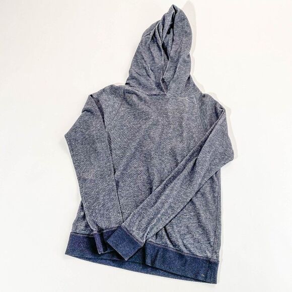 J.Crew classic cotton navy hooded sweatshirt - Picture 1 of 10